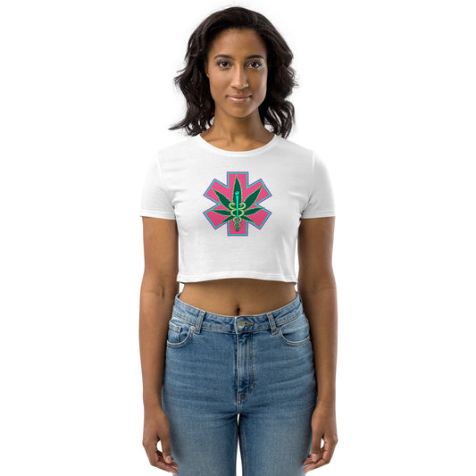 Plant Medicine Organic Crop Top