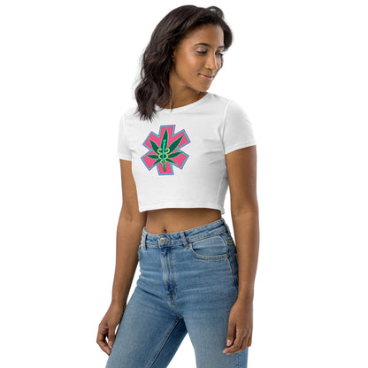 Plant Medicine Organic Crop Top