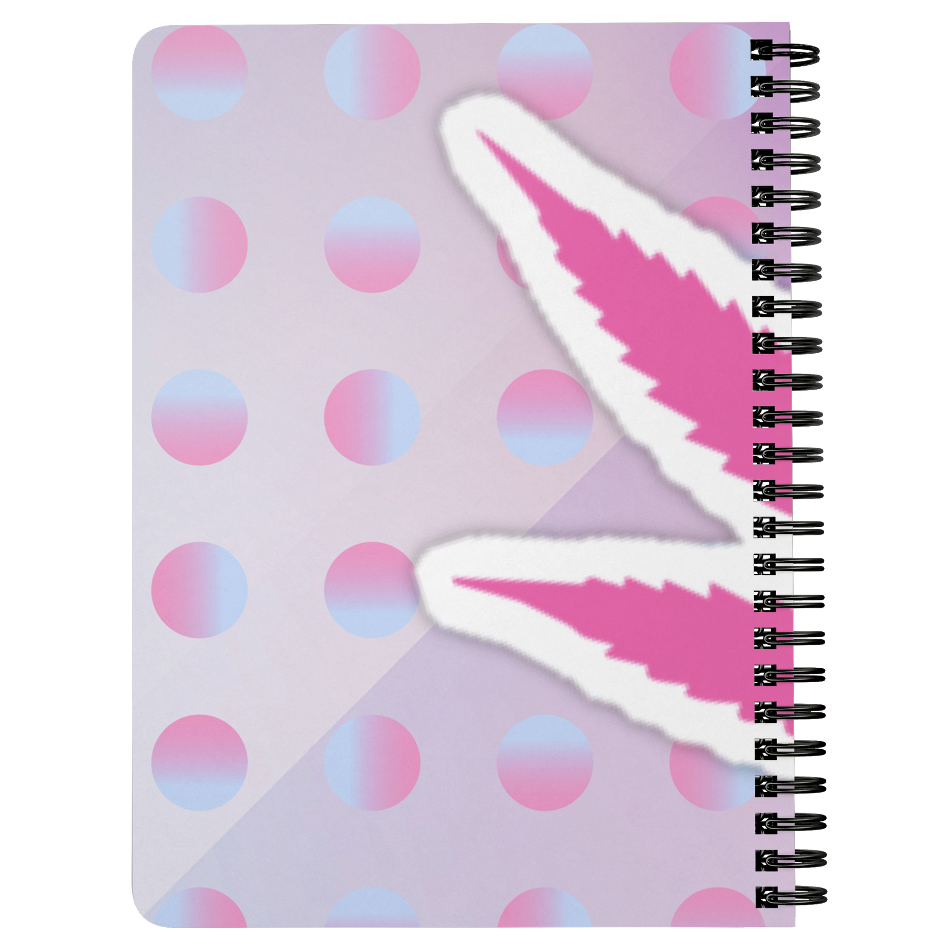 Pretty in Pink Pot Leaf Sprialbound Notebook - Gracious Concepts
