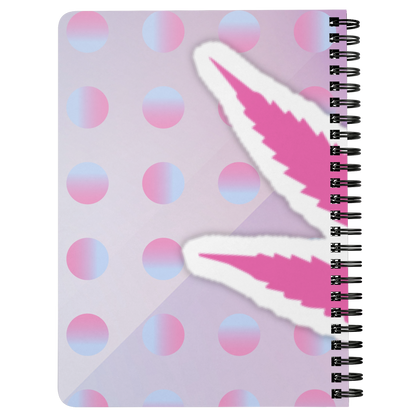 Pretty in Pink Pot Leaf Sprialbound Notebook - Gracious Concepts