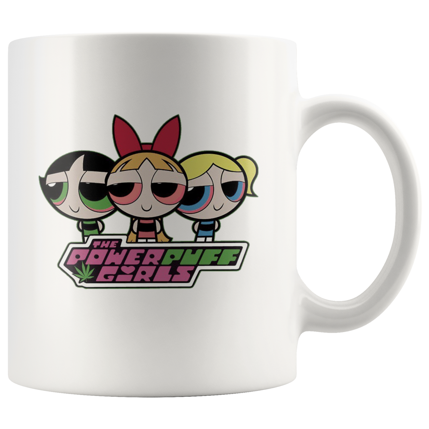 Stoner Girl Coffee Mug: Power Puffing Girls - Gracious Concepts