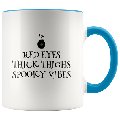 Halloween Mug for Stoner Girls, Funny Coffee Mug, Cannabis Culture