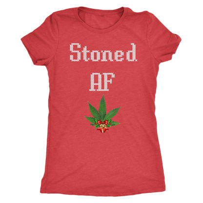 Stoned AF Stoner Christmas Apparel - Gracious Concepts