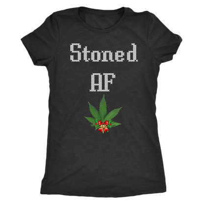 Stoned AF Stoner Christmas Apparel - Gracious Concepts