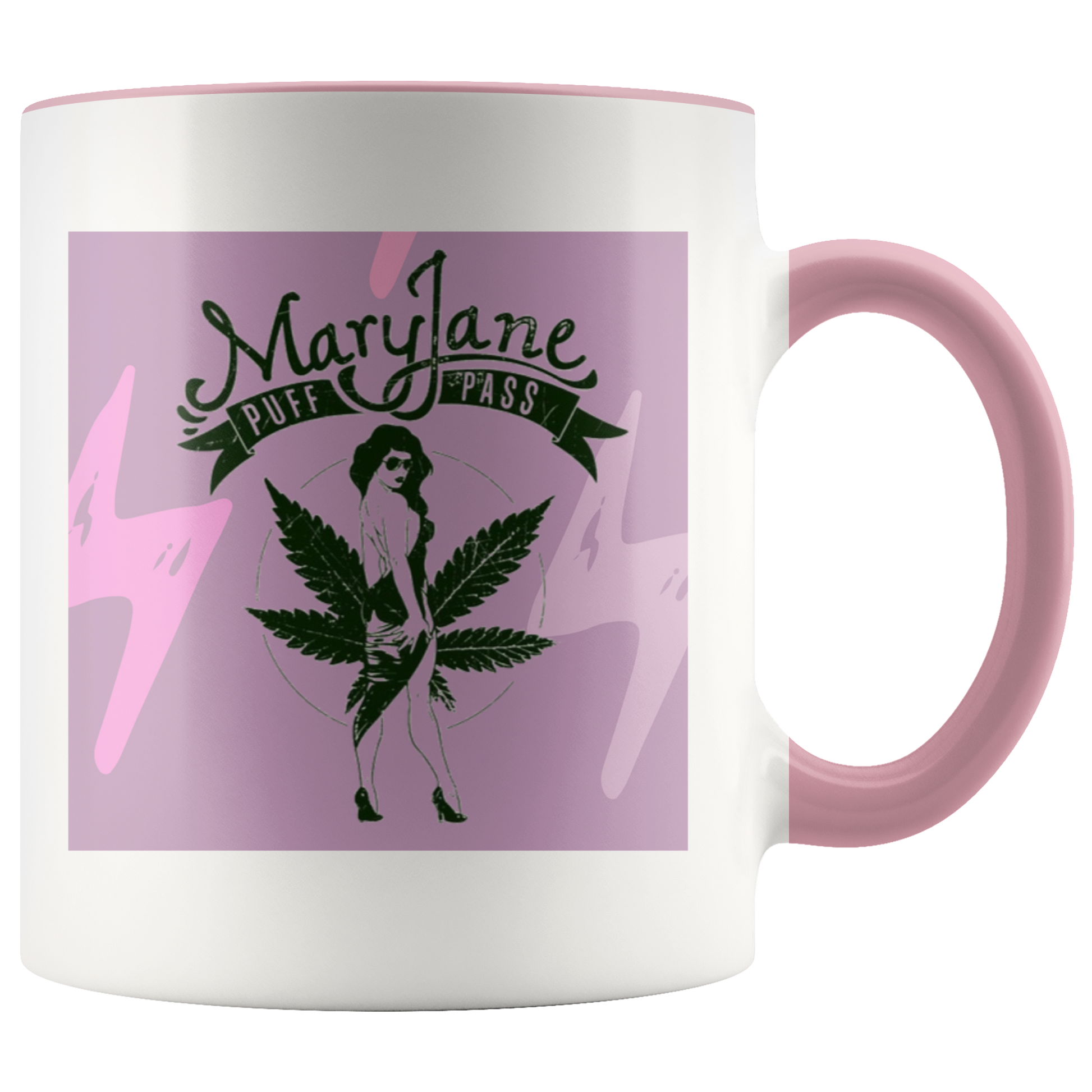 Cannabis Mug: Mary Jane Coffee Mug, Stoner Girl Coffee Mug - Gracious Concepts