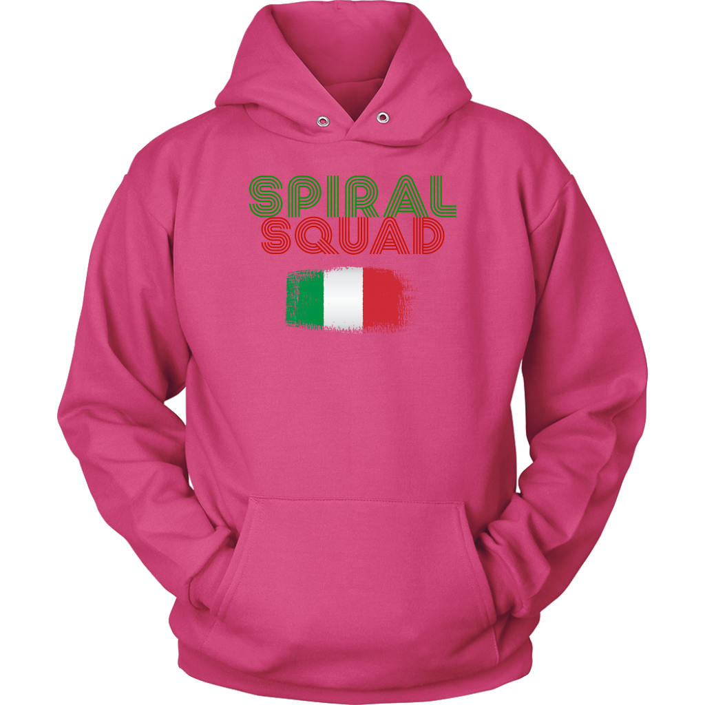 Spiral Squad Italian Flag Hoodie - Gracious Concepts