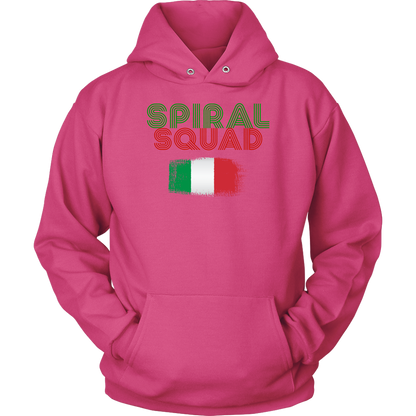 Spiral Squad Italian Flag Hoodie - Gracious Concepts