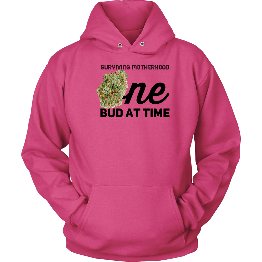 Surviving Motherhood One Bud At Time Cannabis Hoodie - Gracious Concepts