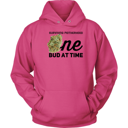 Surviving Motherhood One Bud At Time Cannabis Hoodie - Gracious Concepts