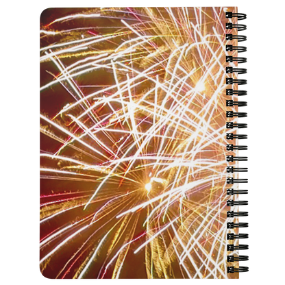 Fireworks Sprialbound Notebook - Gracious Concepts
