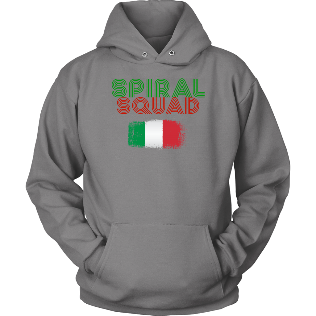 Spiral Squad Italian Flag Hoodie - Gracious Concepts