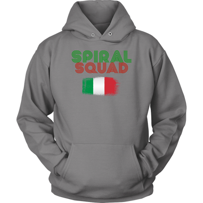 Spiral Squad Italian Flag Hoodie - Gracious Concepts