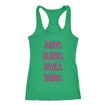 Joints, Blunts, Etc. Racerback Tank - Gracious Concepts