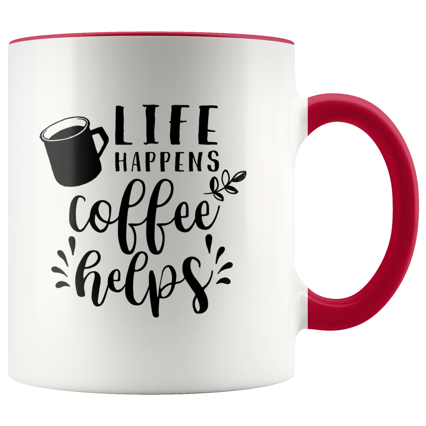 Life Happens Coffee Helps  Mug - Gracious Concepts