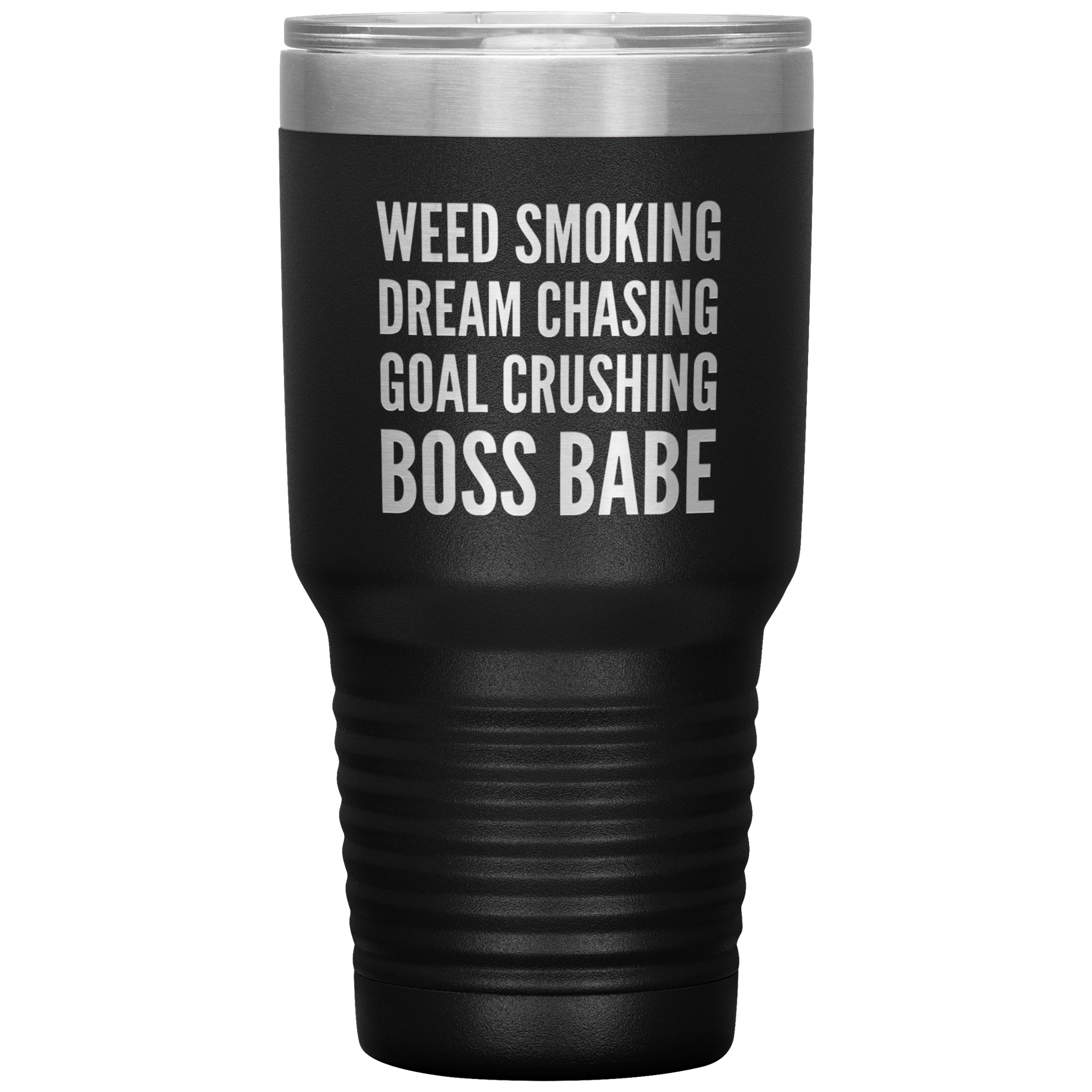 Stoner Travel Mug: Weed Smoking, Dream Chasing... Travel Mug, Stoner Gifts - Gracious Concepts