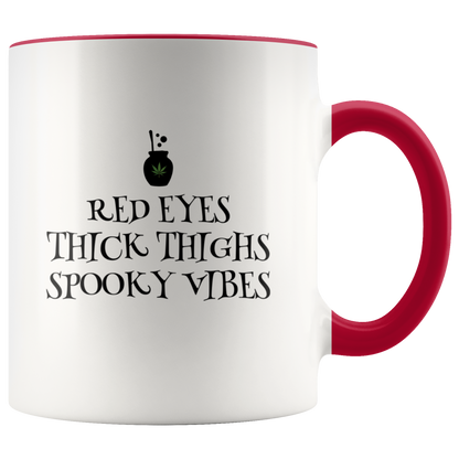 Halloween Mug for Stoner Girls, Funny Coffee Mug, Cannabis Culture