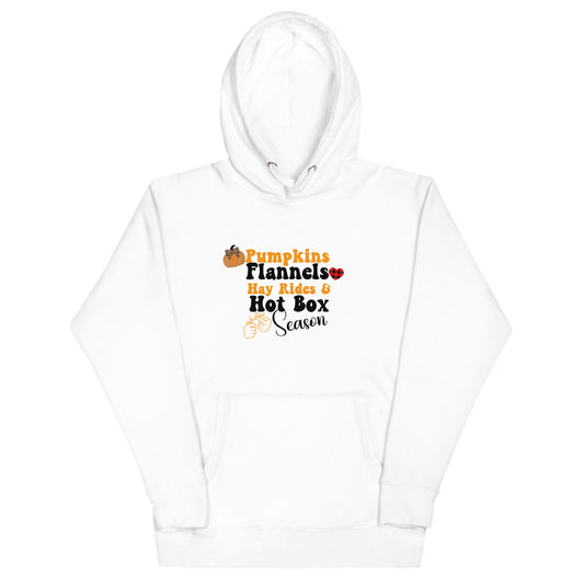 Pumpkins, Flannels & Blunt Ride Season Hoodie