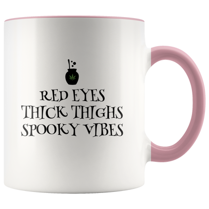 Halloween Mug for Stoner Girls, Funny Coffee Mug, Cannabis Culture
