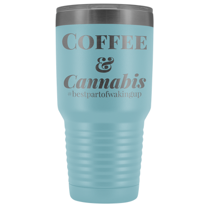 Coffee & Cannabis Travel Mug, Stoner Gifts Ideas - Gracious Concepts