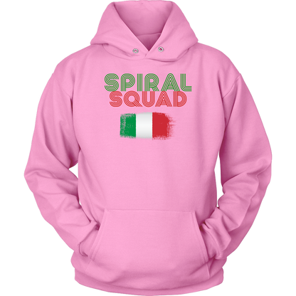 Spiral Squad Italian Flag Hoodie - Gracious Concepts