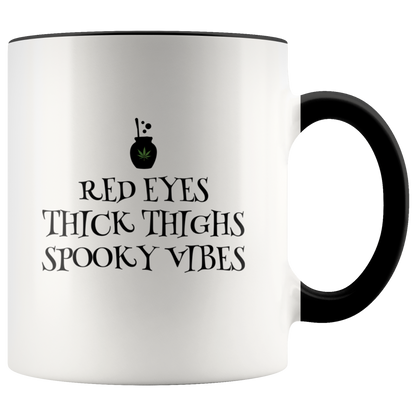 Halloween Mug for Stoner Girls, Funny Coffee Mug, Cannabis Culture