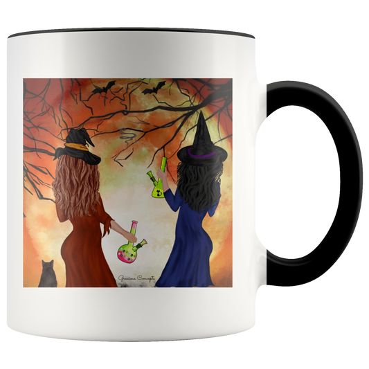Stoner Girl Fall Witchy Vibes Mug